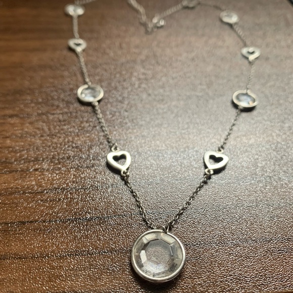 Stella and dot silver heart necklace - Picture 4 of 7